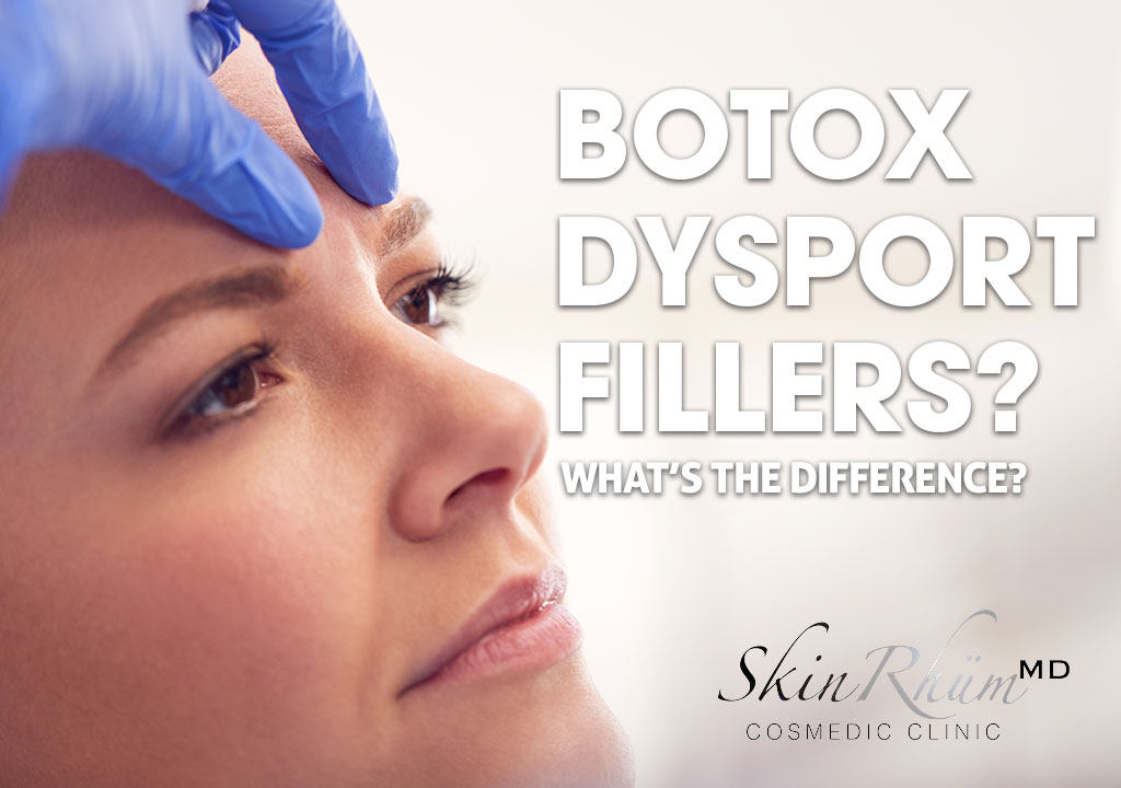 Difference between Botox, Dysport & Fillers?
